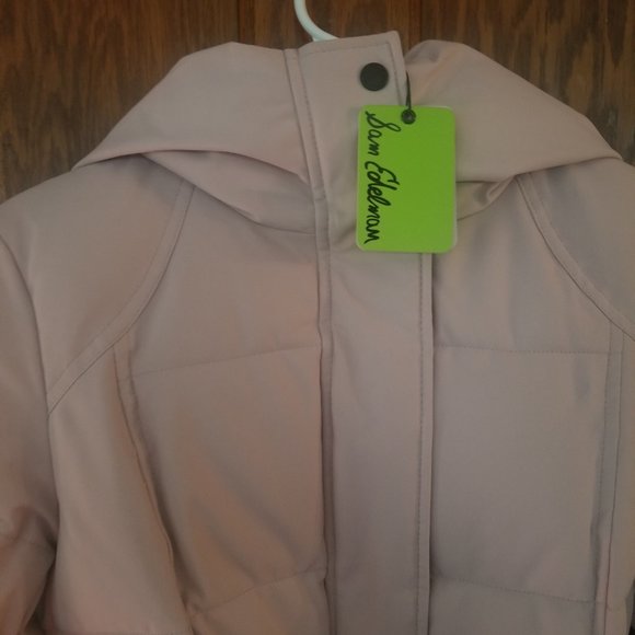 NWT Sam Edelman puffer tench long coat winter women’s SZ S - Picture 4 of 8
